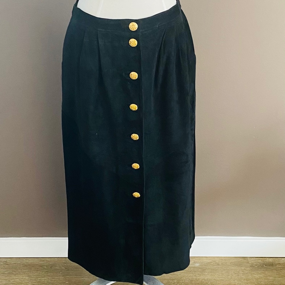 Vintage Danier Suede Skirt Size 14